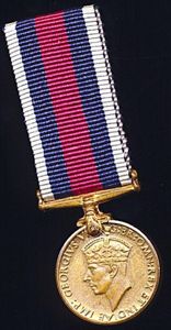 British India: Indian Police Medal. GVI issue. 'For Distinguished Conduct' …