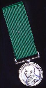 British India: Volunteer Force Long Service Medal (India & the …