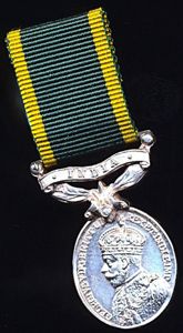 British India (inc Burma): Efficiency Medal. GV obverse (1930-1936). With …