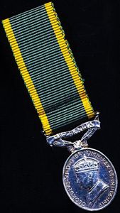 Australia (Dominion): Efficiency Medal. GVI obverse 1st type (1937-1947). With …