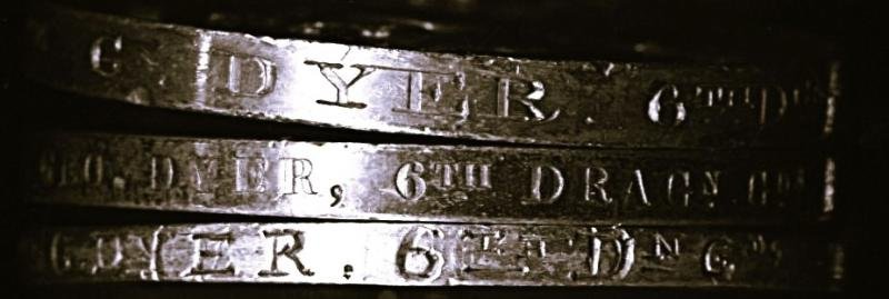 A Cavalryman's Crimean War & Indian Mutiny campaign medal group of 3: Private George Dyer, 6th Dragoon Guards (Carabineers) — image 3