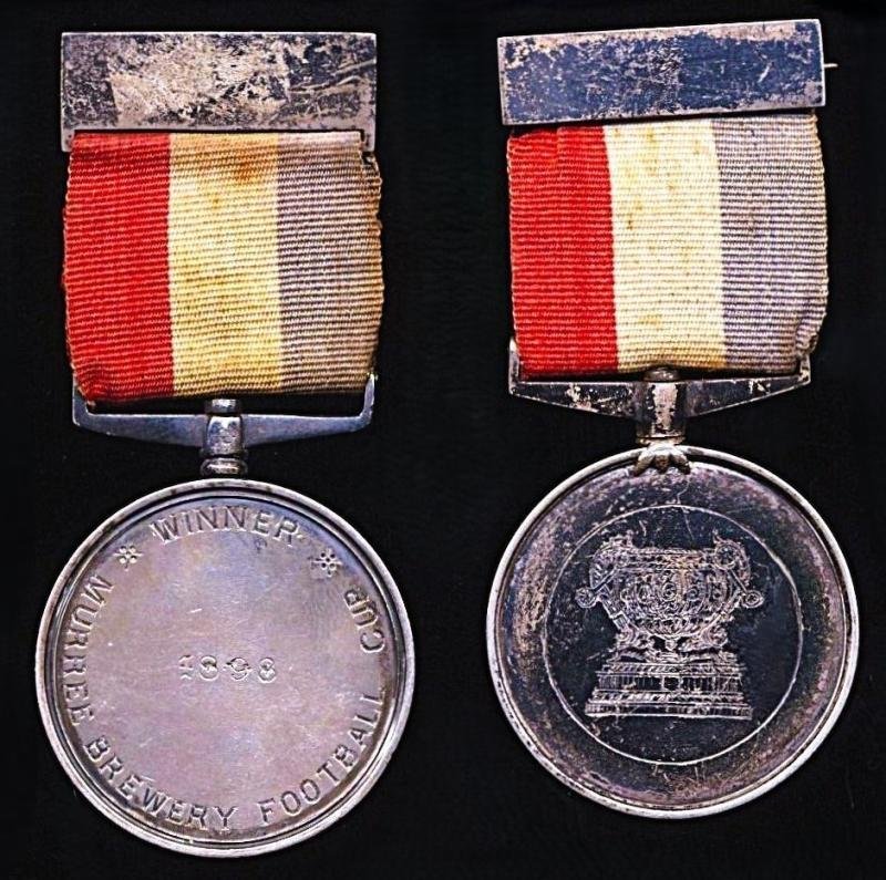 A rare to regiment late Victorian campaign medal group of 3 to the Captain of the Durand Cup Winners in India - the oldest Football Association Cup in Asia: Private William Greensall, 1st Battalion Somerset Light Infantry — image 3