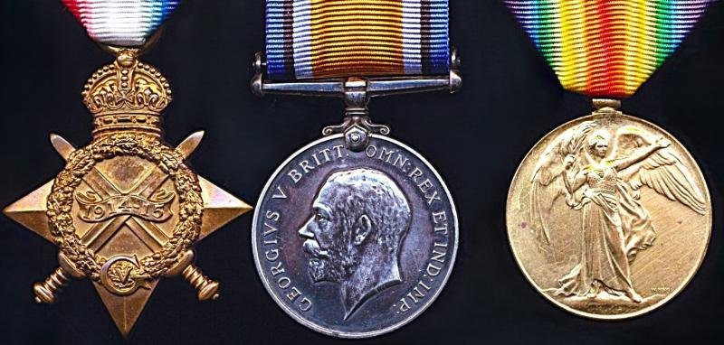 An Infantry Officers 'Commissioned from the Ranks' Great War 'Western Front' medal group of 3: Lieutenant William Edward Mitchell, 2nd Battalion West Riding Regiment (Duke of Wellington's Regiment) late 7th Bn Royal West Kent Regiment — image 2