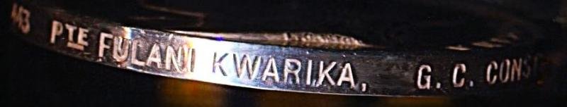 An Ashanti Star 1896 & West Africa 'Gold Coast' 1897-98 Campaign Medal pair: Private Fulani Kwarika. Gold Coat Constabulary — image 5