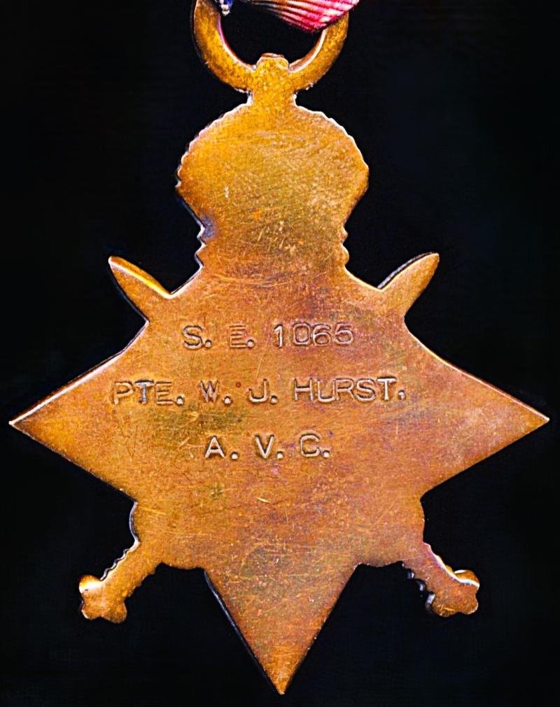 A Shoreham, Sussex, interest 1914 'Special Enlistment' - Horse Handler - later 'Recommended for a decoration in Italy' Great War medal group of 3: Private William John Thomas Hurst, 10th Battalion West Riding Regiment late Army Veterinary Corps — image 3