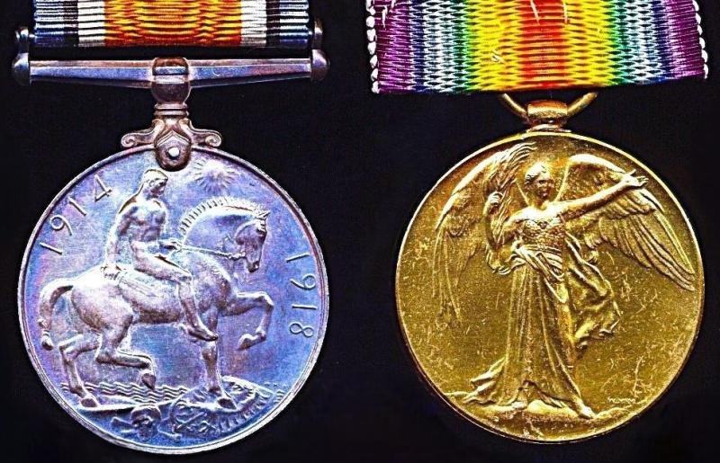 A Small Heath, Knowle, Solihull, Warwickshire interest Great War 'Passchendaele / Polygon Wood' Killed-in-Action medal pair: Lance-Corporal Richard Andrews, 2nd Battalion Royal Warwickshire Regiment — image 4