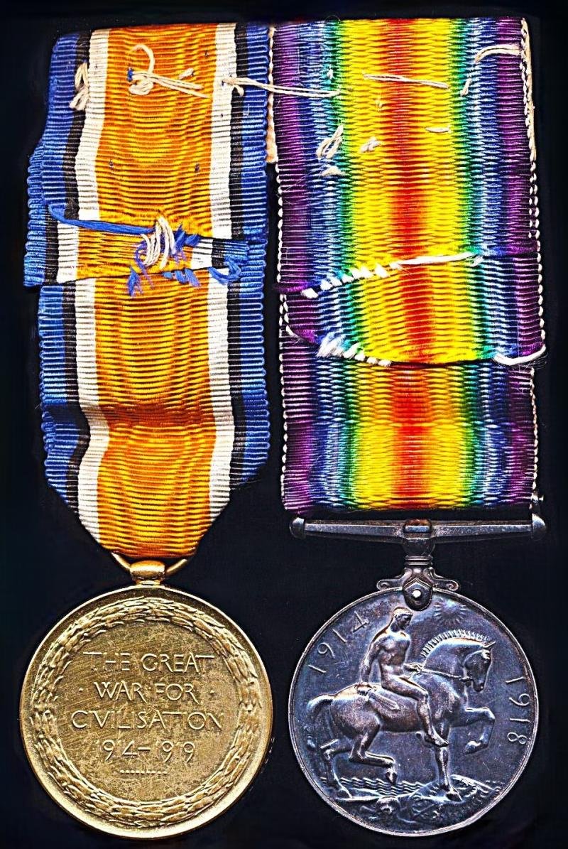 A 'Severely Wounded' Great War casualty medal pair: Private Frederick John Polhill Worcestershire Yeomanry, later 4th Battalion Worcestershire Regiment and Royal Defence Corps — image 3