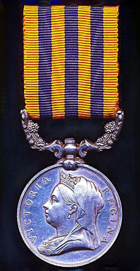 British South Africa Company 1890-97. With 'Rhodesia 1896' reverse (Troopr J. Davis. R.H.V.) — image 3