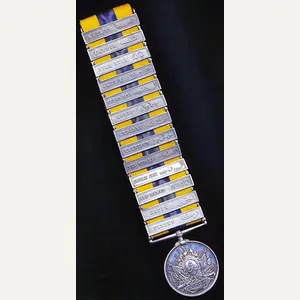 Egypt (Khedivate): Khedives Sudan Medal 1896-1908. Silver issue with 13 …