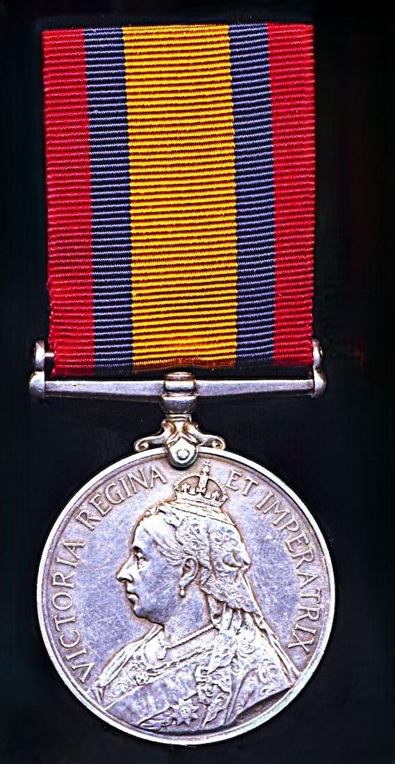 Queen's South Africa Medal. Silver issue. No clasp (J. Ferrier. C.G.R.) — image 3