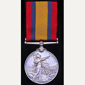 Queen's South Africa Medal. Silver issue. No clasp (J. Ferrier. …
