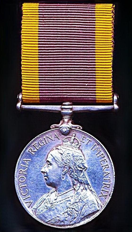 China Medal 1900. Silver issue with no clasp (2602 Sowar Surayan Singh 3d Bo Lt Cavy) — image 2