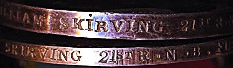 A Scottish and New Zealand Interest Crimean War campaign medal pair: Private William Skirving 21st Royal North British Fusiliers — image 5