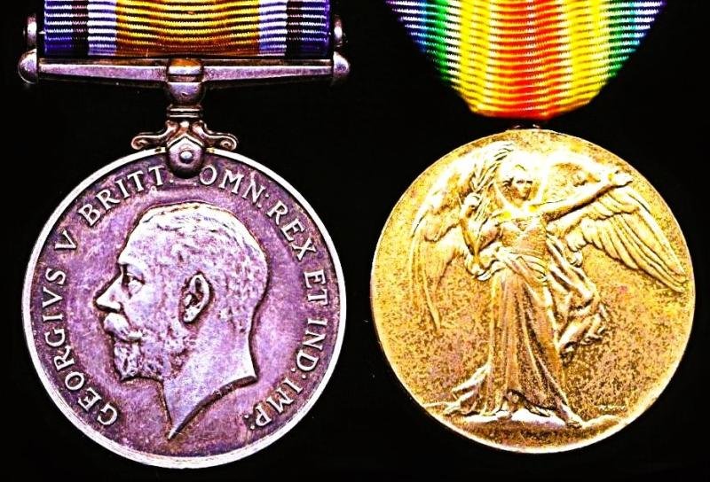 A Great War 'Western Front' Yeomanry medal pair: Private William Burnett, 1st/1st Yorkshire Dragoons (Queens's Own) — image 2