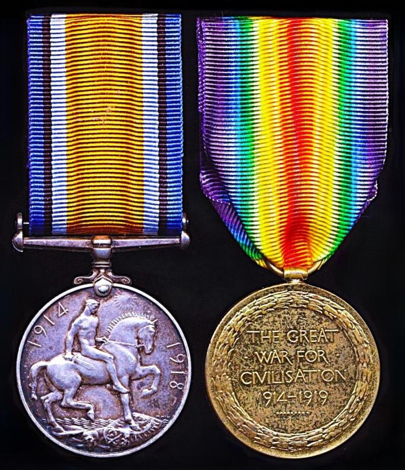 A Great War 'Western Front' Yeomanry medal pair: Private William Burnett, 1st/1st Yorkshire Dragoons (Queens's Own) — image 3