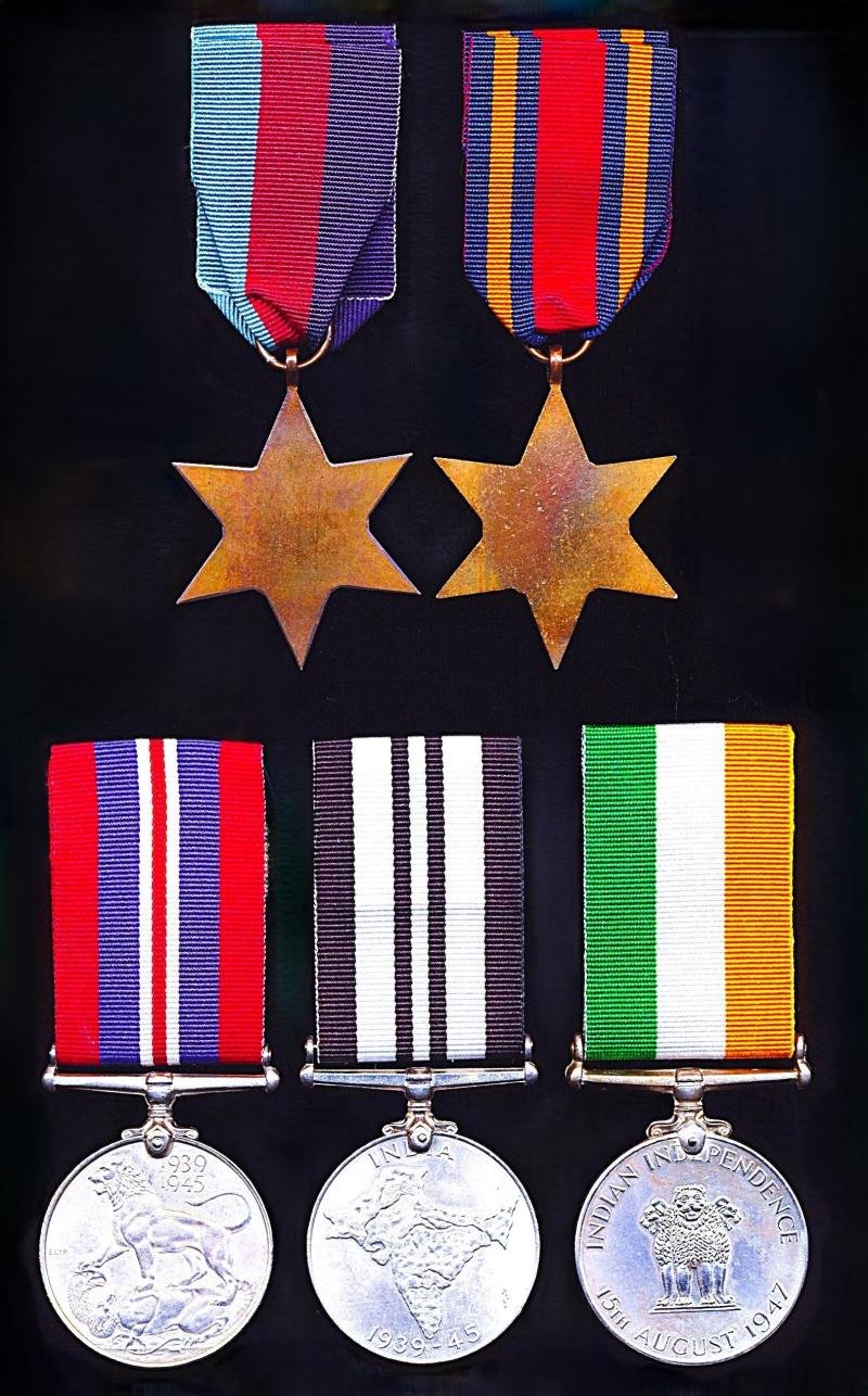 A very scarce British Officers Second World War Burma Campaign and post-war Indian Independence Medal group of 5: Lieutenant-Colonel Ralph Archibold Conlay, Royal Engineers — image 2