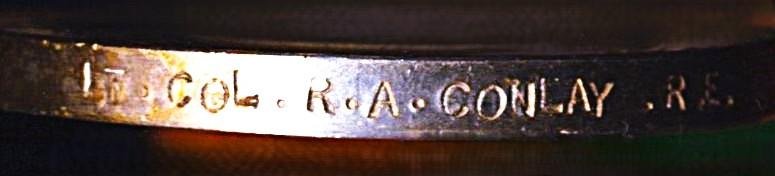 A very scarce British Officers Second World War Burma Campaign and post-war Indian Independence Medal group of 5: Lieutenant-Colonel Ralph Archibold Conlay, Royal Engineers — image 5