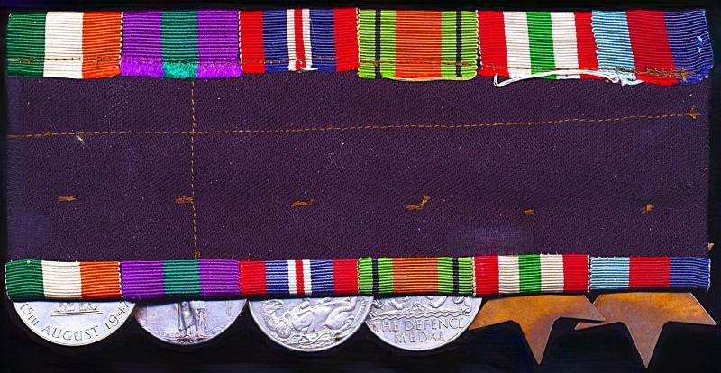A Second World War 'Monte Cassino' Casualty, Indian Independence & Malaya Emergency medal group of 6: Rifleman Dhanjit Gurung 1st Battalion 2nd King Edward VII's Own Gurkha Rifles (The Sirmoor Rifles) — image 3
