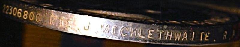 A Korean War campaign medal pair: Private J. Micklethwaite, Royal Army Ordnance Corps — image 3