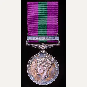 General Service 1918. GVI first issue with clasp 'S. E. …