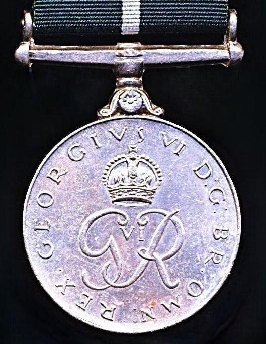 Pakistan (Dominion): Independence Medal 1947 (SR/185903 NK SM Hakim Khan R P A S C - MT) — image 4