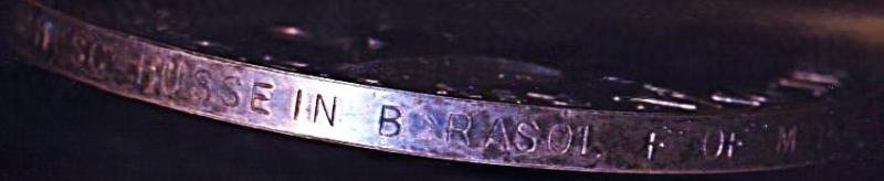 General Service Medal 1918. GVI 2nd issue with clasp 'Malaya' (4841 SC Hussein B Rasol F of M Pol) — image 5