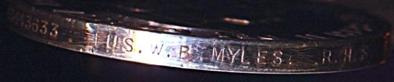 General Service Medal 1918. EIIR issue with clasp 'Arabian Peninsula' (23643633 Fus. W. B. Myles. R.H.F.) — image 5