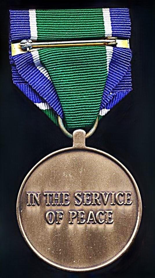 United Nations Medal: ONUC (United Nations Operation in the Congo 1960-1964). Type II riband post 1963 — image 3