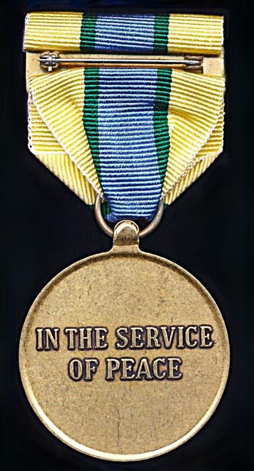 United Nations Medal: UNOSOM I & UNSOM II (United Nations Operation in Somalia I & II 1992-1995) — image 3