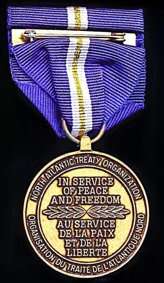 North Atlantic Treaty Organisation (NATO ): NATO Service Medal for 'Operation Eagle Assist' — image 3