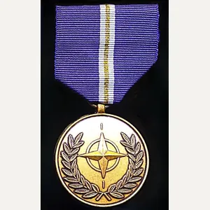 North Atlantic Treaty Organisation (NATO ): NATO Service Medal for …