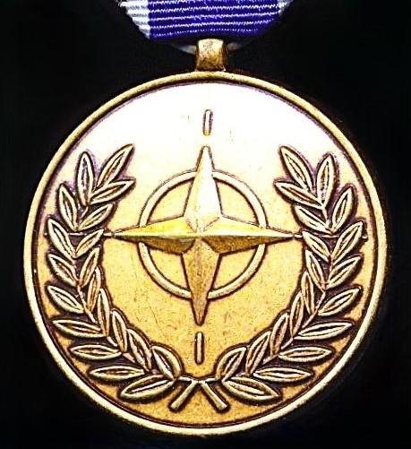 North Atlantic Treaty Organisation (NATO ): Non-Article 5 Medal (2nd type riband) — image 2