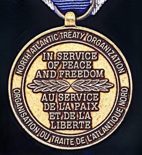 North Atlantic Treaty Organisation (NATO ): Non-Article 5 Medal (2nd type riband) — image 4