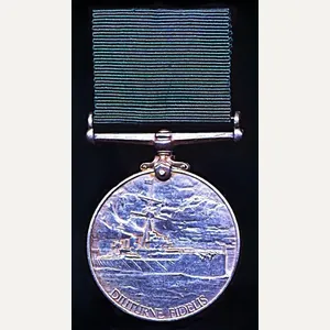 Royal Naval Reserve Long Service & Good Conduct Medal. GV …