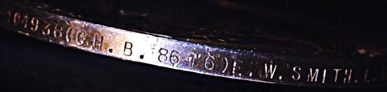 Royal Fleet Reserve Long Service & Good Conduct Medal. GV issue first type (SS-404938 (CH.B. 8616) E. W. Smith. L.Sto. R.F.R.) — image 5