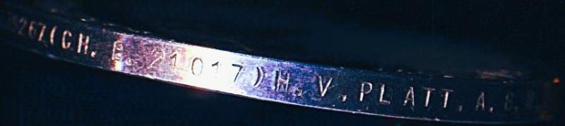 Royal Fleet Reserve Long Service & Good Conduct Medal. GV issue 2nd type with 'Coinage Head' (J.39267 (CH.B. 21017) H. V. Platt. A.B. R.F.R.) — image 5