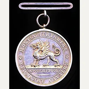 Montgomeryshire Yeomanry Cavalry Regimental Medal. Circa 1840's