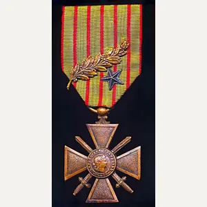 France: Cross of War 1914-1915 (Croix De Guerre 1914-1915). With …