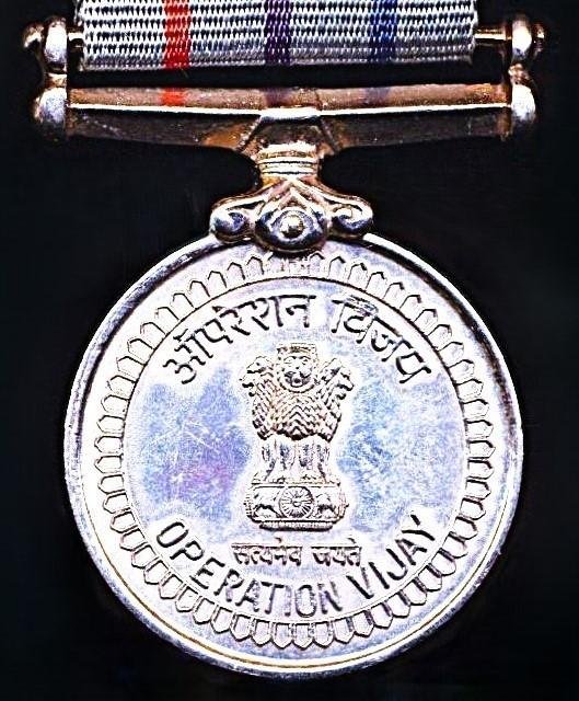 India: Operation Vijay Medal 1999 (Awarded for the Indo-Pak 'Kargil' conflict of 1999) — image 2
