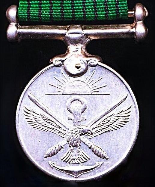 India: Armed Forces 9 Years Long Service Medal (13753015 Hav D K H J&K) — image 4