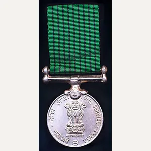 India: Armed Forces 9 Years Long Service Medal (13753015 Hav …
