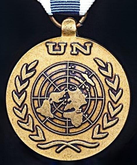 United Nations: Service Medal with UNPSG ribbon for United Nations Police Support Group (Croatia 1998-1999) — image 2