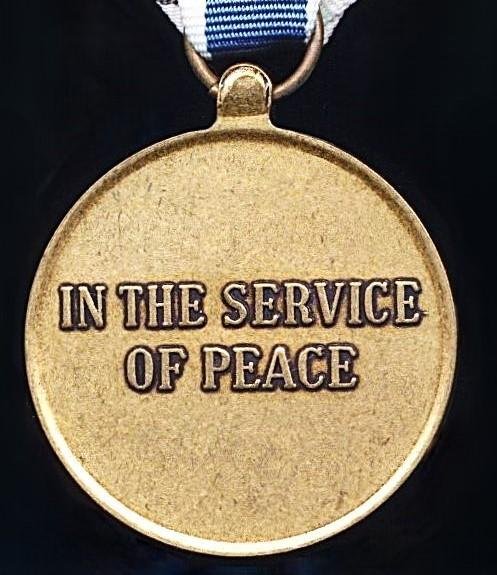 United Nations: Service Medal with UNPSG ribbon for United Nations Police Support Group (Croatia 1998-1999) — image 4