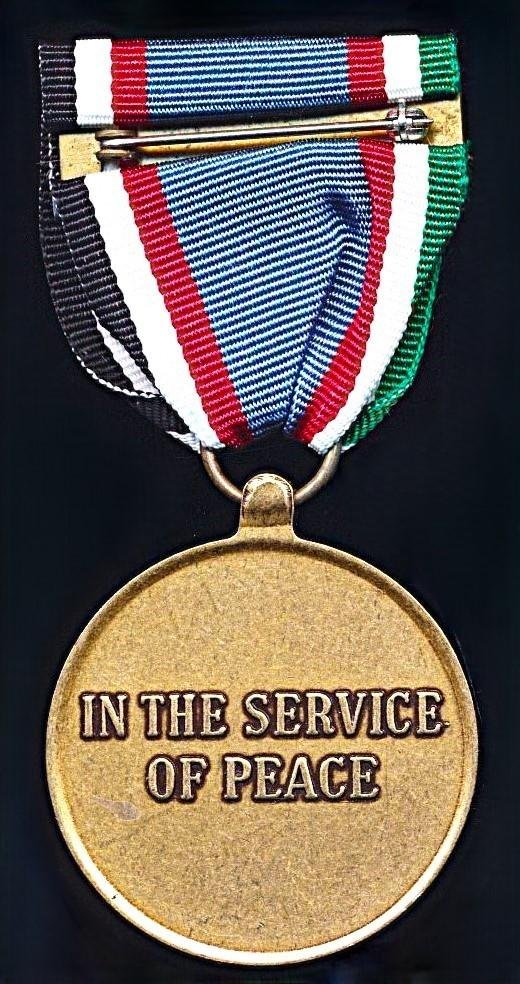 United Nations Medal: UNIIMOG (United Nations Iran/Iraq Military Observer Group 1988-1991) — image 3