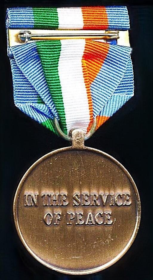 United Nations Medal: MINUCI (United Nations Mission in Côte d'Ivoire (Ivory Coast) 2003-2004 — image 3