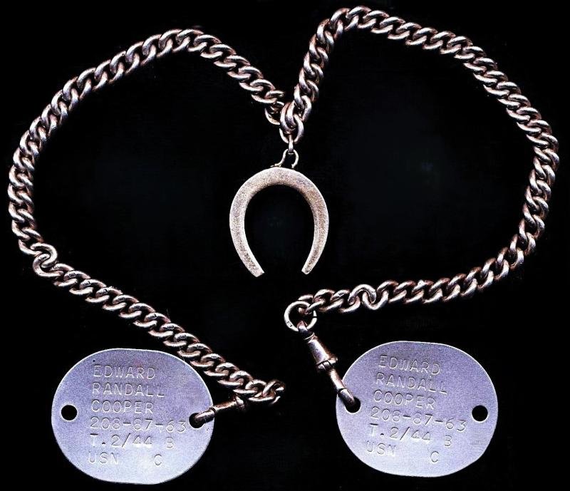 United States: A Positively Attributed Second World War 'Pacific' Good Conduct and Campaign service medal group of 4: Edward Randall Cooper, United States Navy late U.S.S. Southampton — image 5