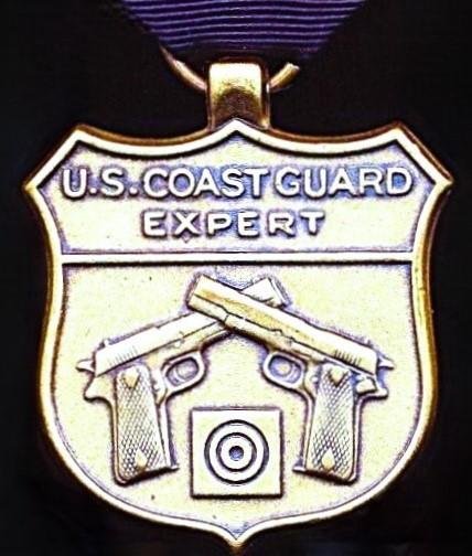 United States: United States Coastguard 'Expert Pistol Shot Medal' — image 2