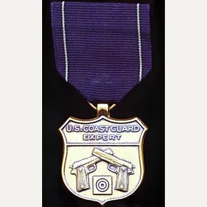 United States: United States Coastguard 'Expert Pistol Shot Medal'