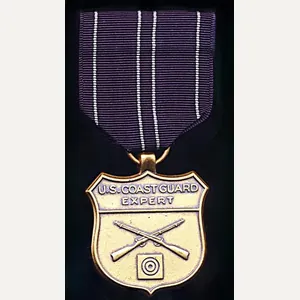 United States: United States Coastguard 'Expert Rifle Medal'