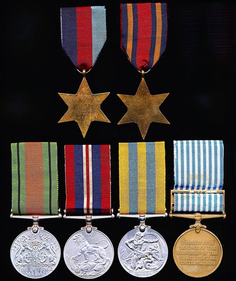 A Scottish senior NCO's Burma Campaign and Korean War campaign medal group of 6: Sergeant Alexander Vernon, 2nd Battalion Royal Scots late Company Quartermaster Sergeant 1st Battalion King's Own Scottish Borderers — image 4